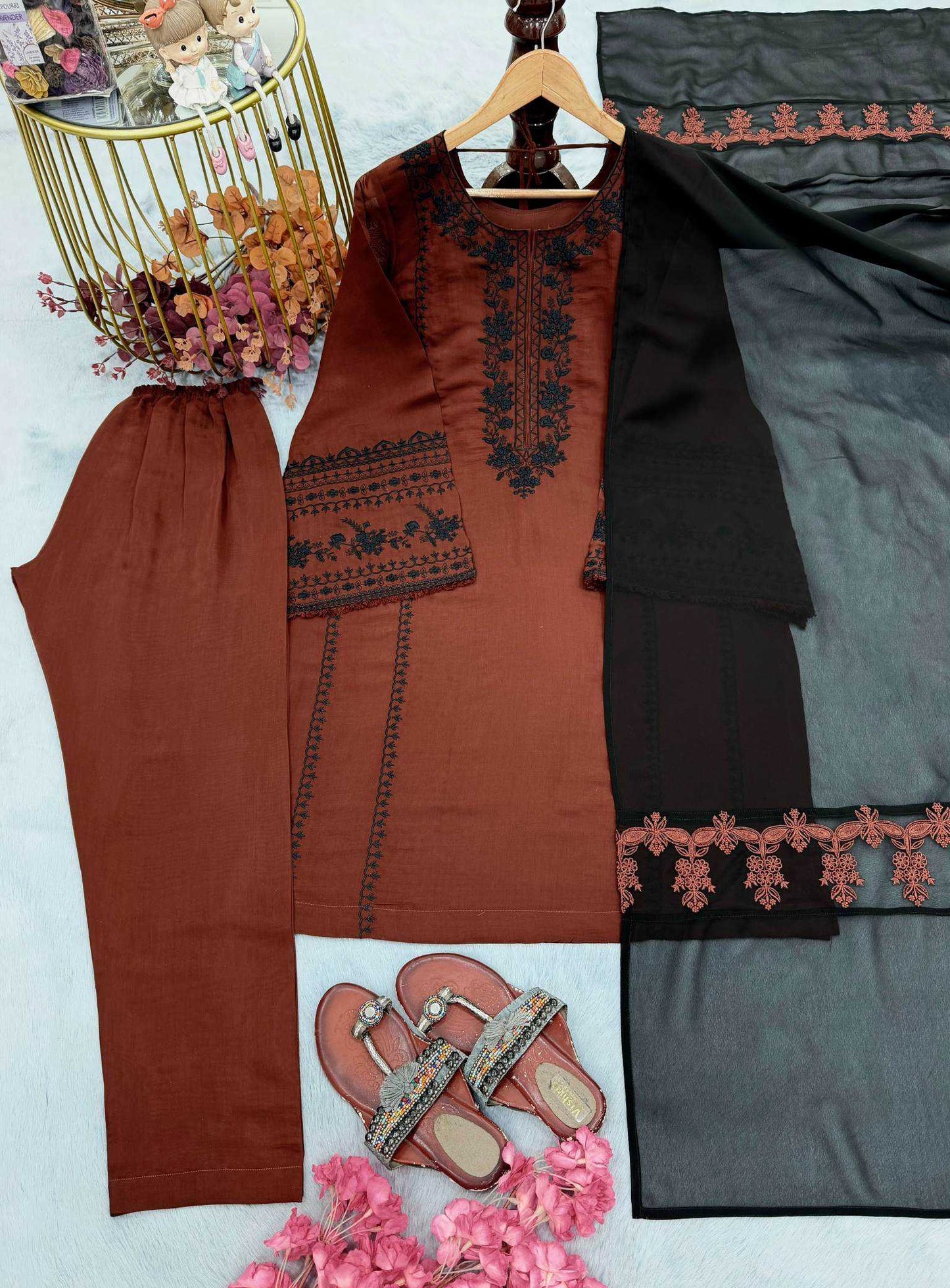 Embroidery Suit