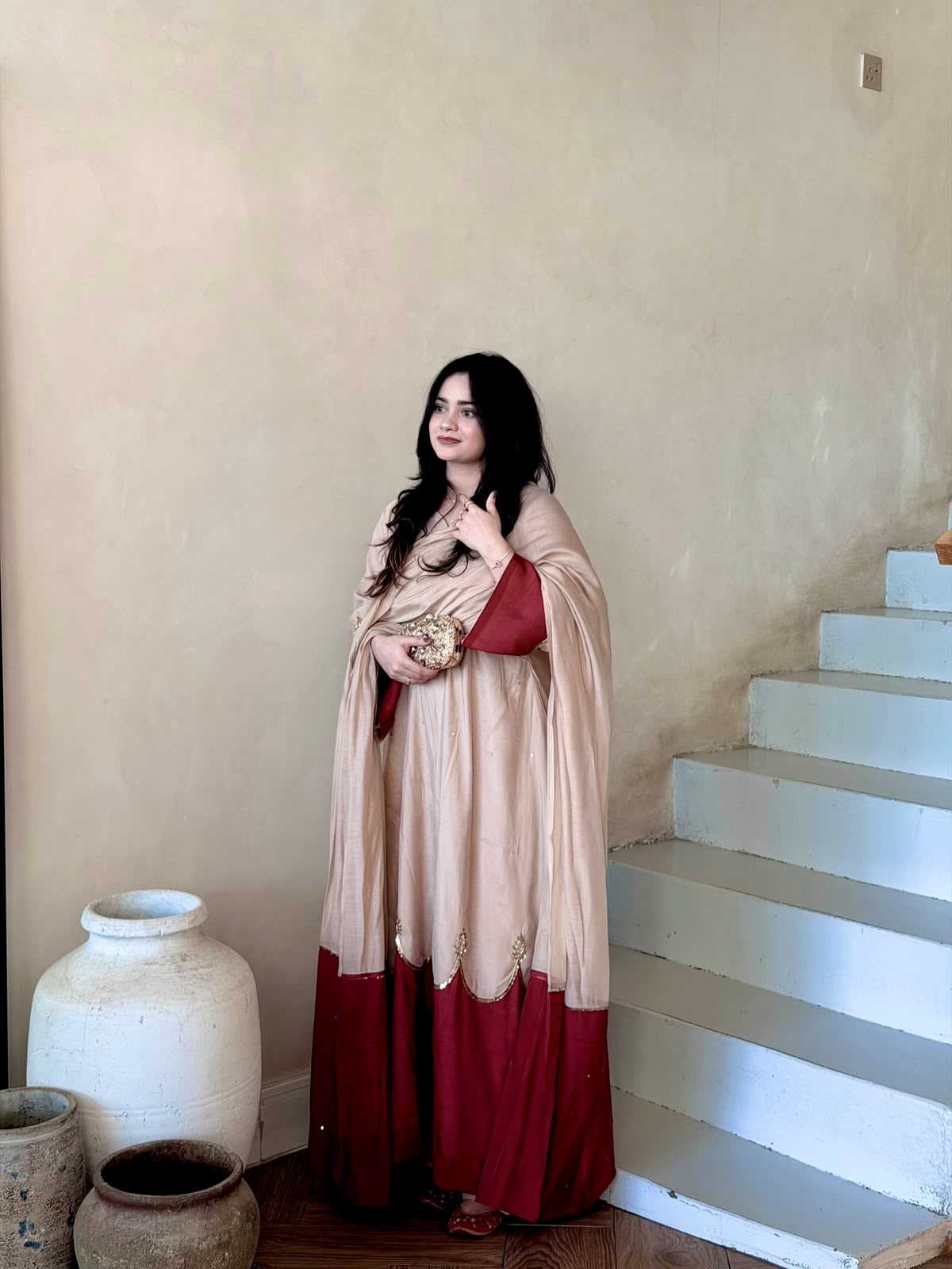 Premium Roman Silk Designer Suit 056