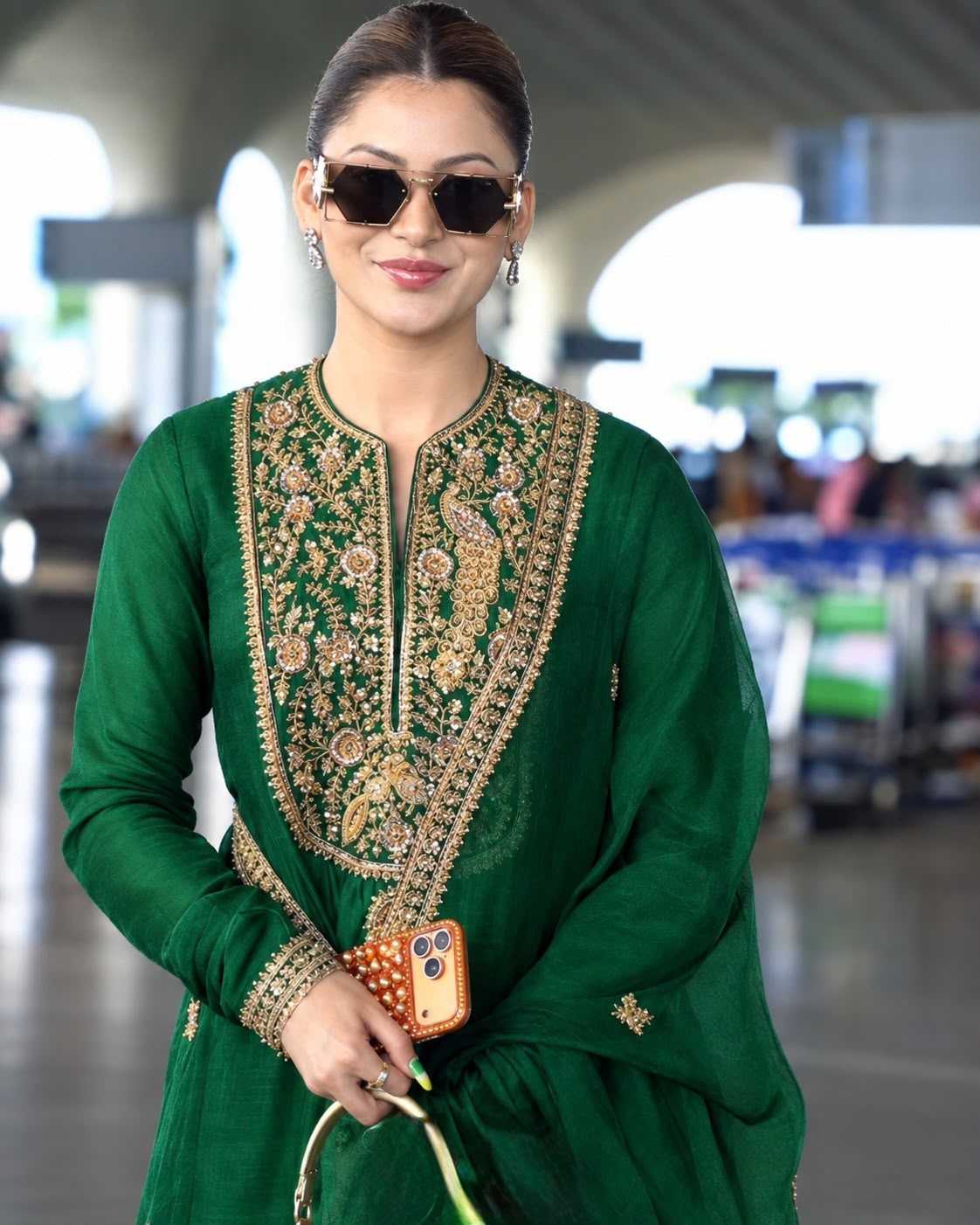 Pure Silk Anarkali Gown