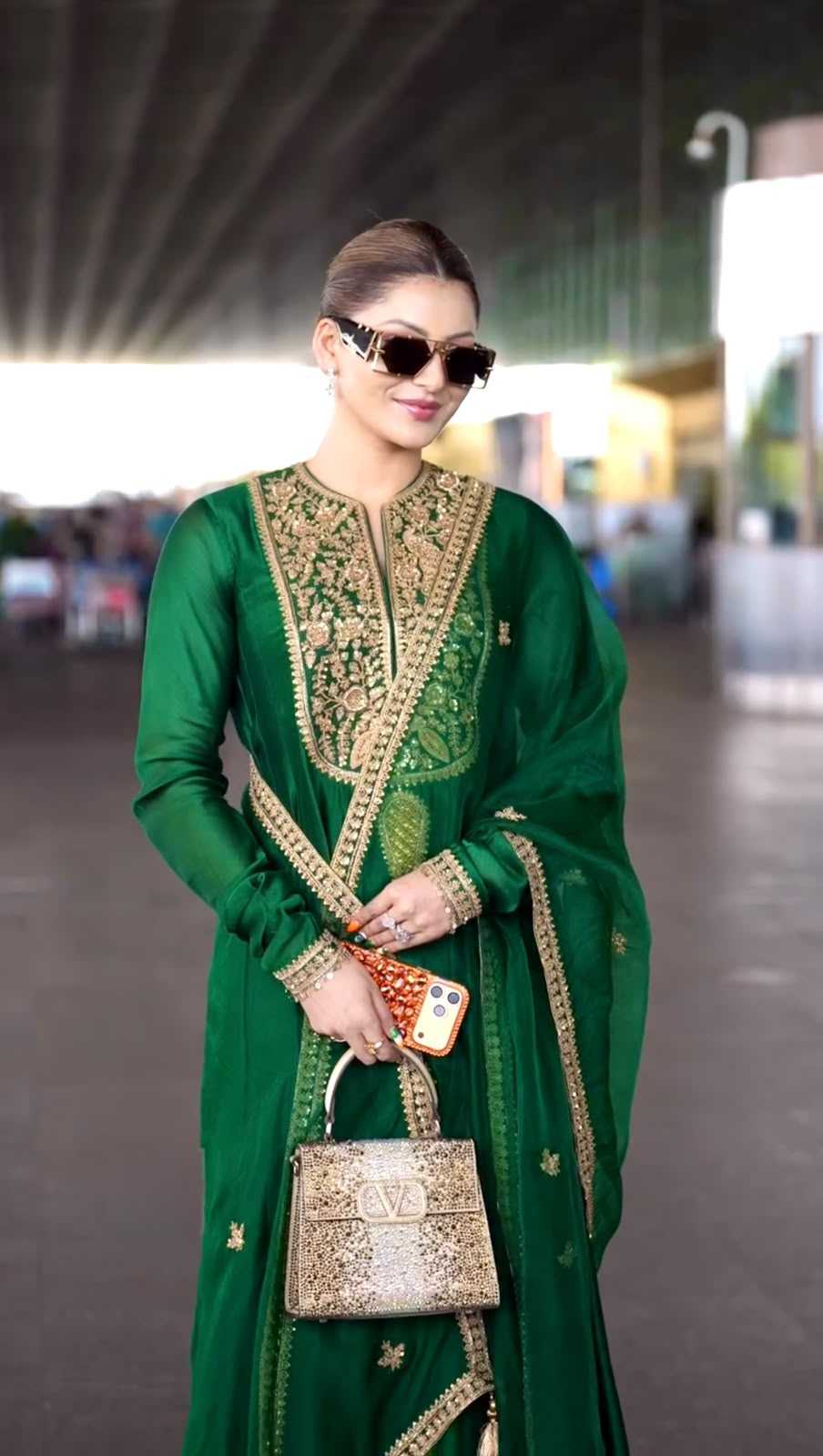 Pure Silk Anarkali Gown