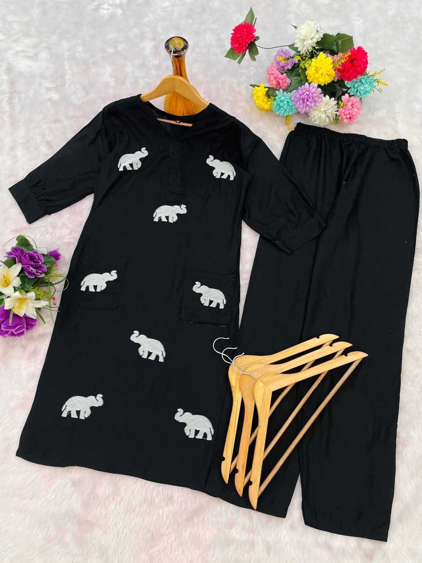 Heavy Rayon Designer Kurti