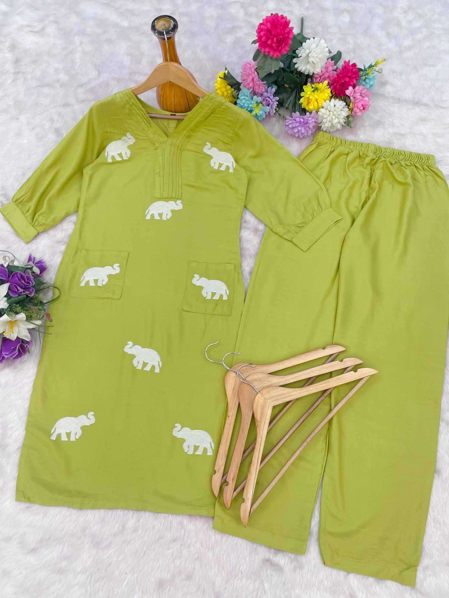Heavy Rayon Designer Kurti