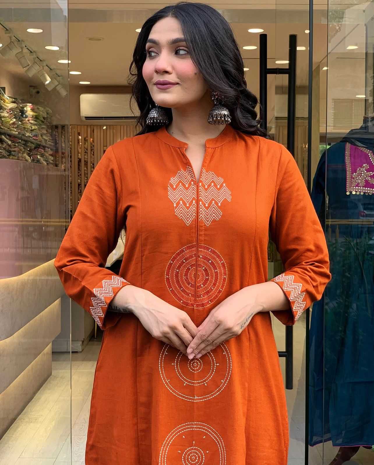 Rayon Designer Kurti