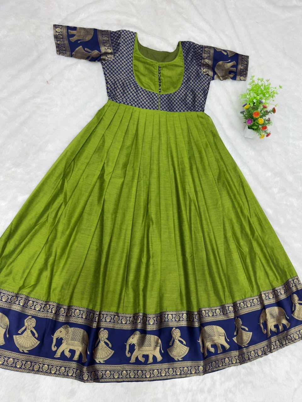 Soft Cotton Fancy Gown