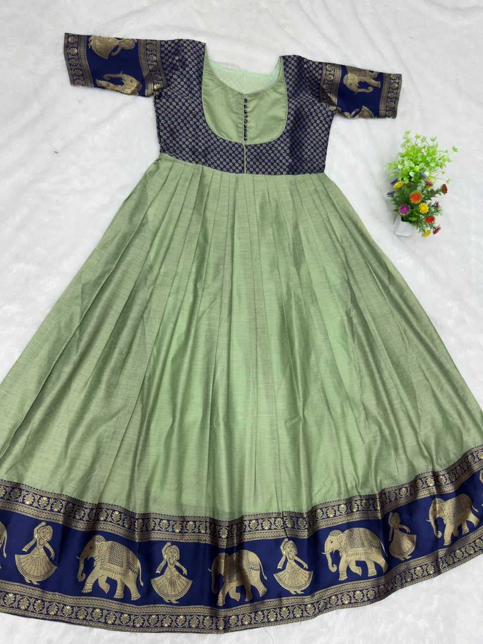 Soft Cotton Fancy Gown