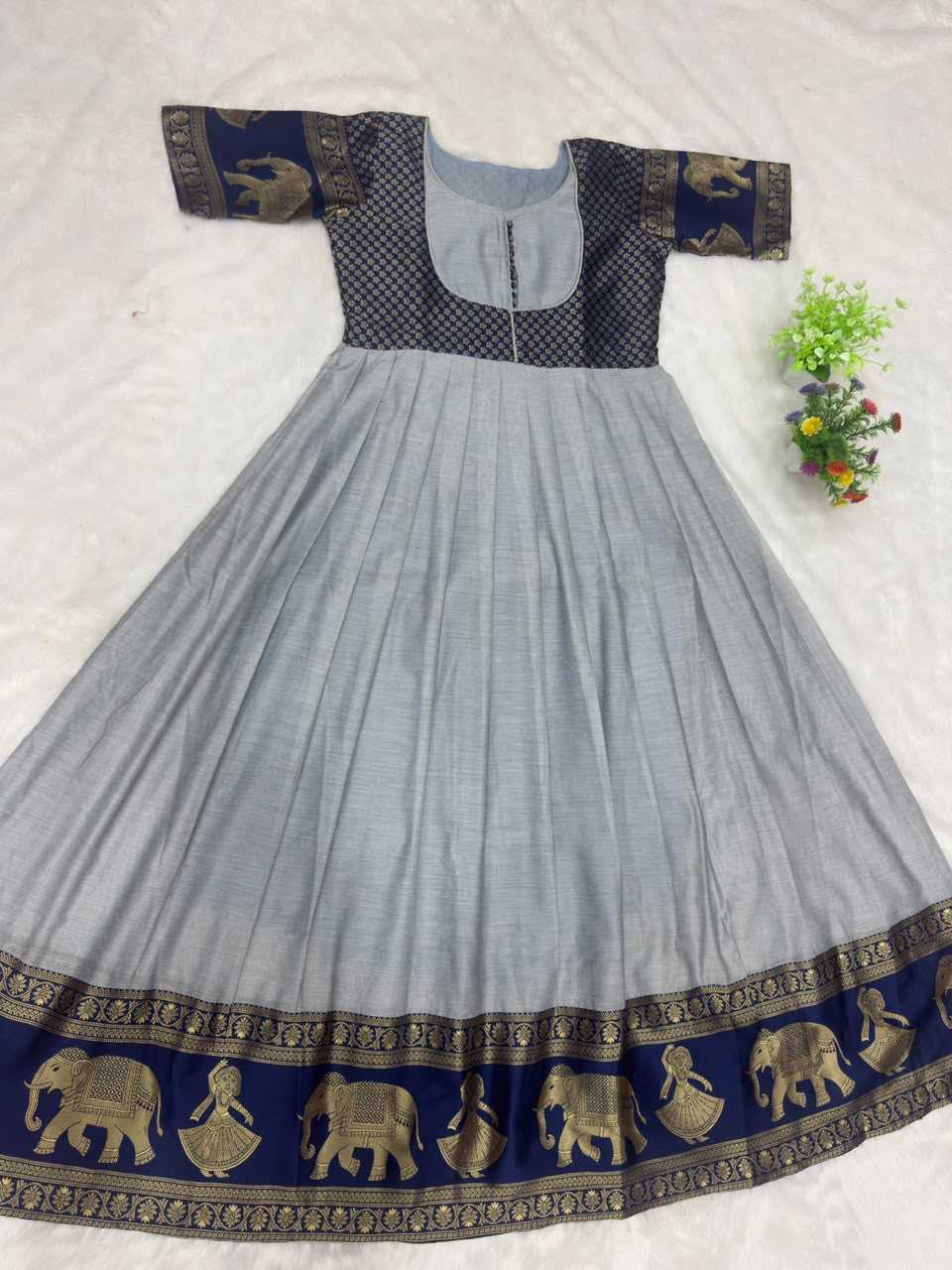Soft Cotton Fancy Gown