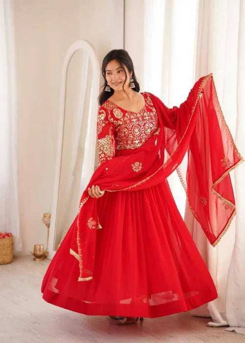 Premium Georgette Gown