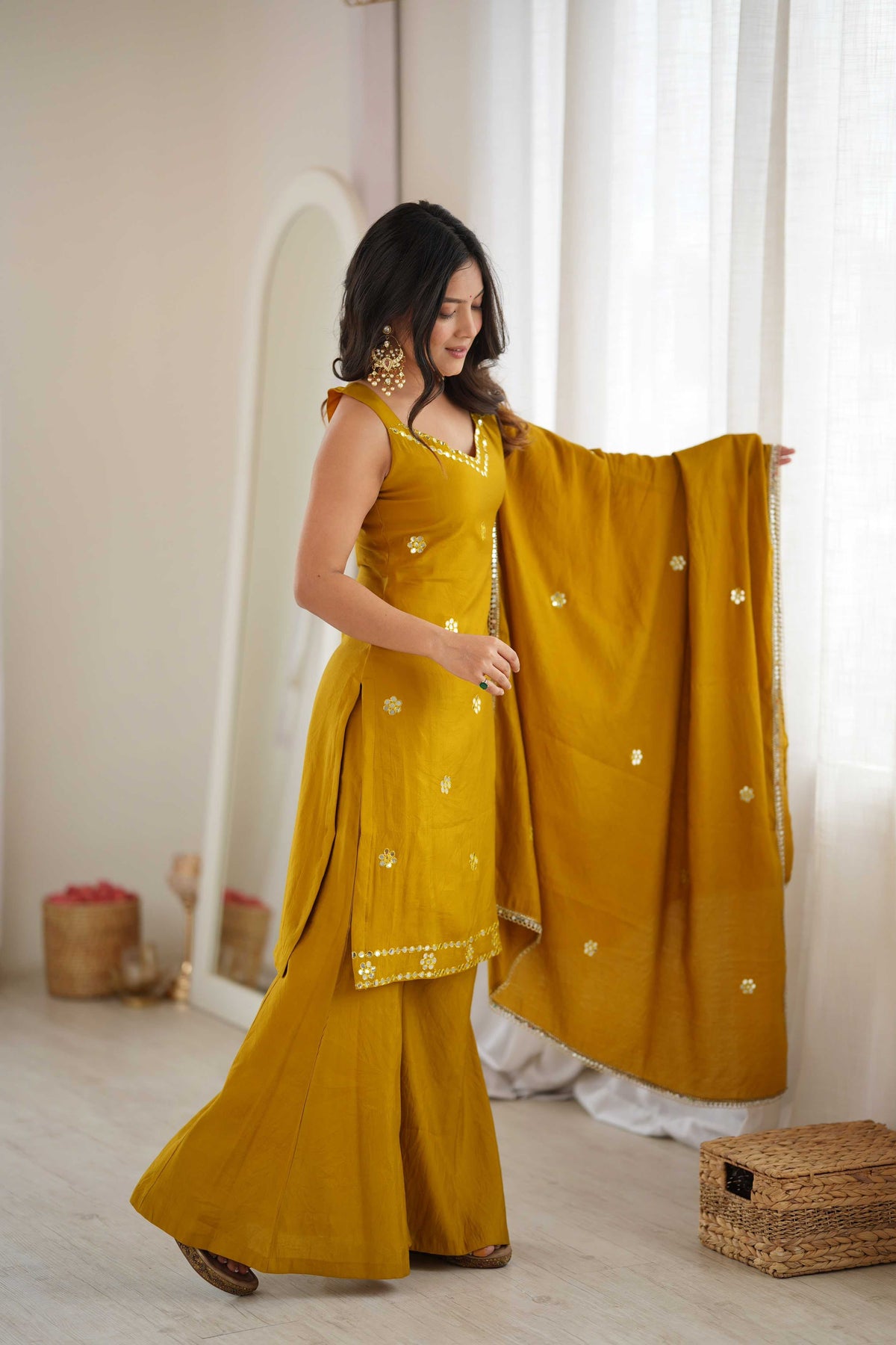 Premium Roman Silk Party Wear Suit 71