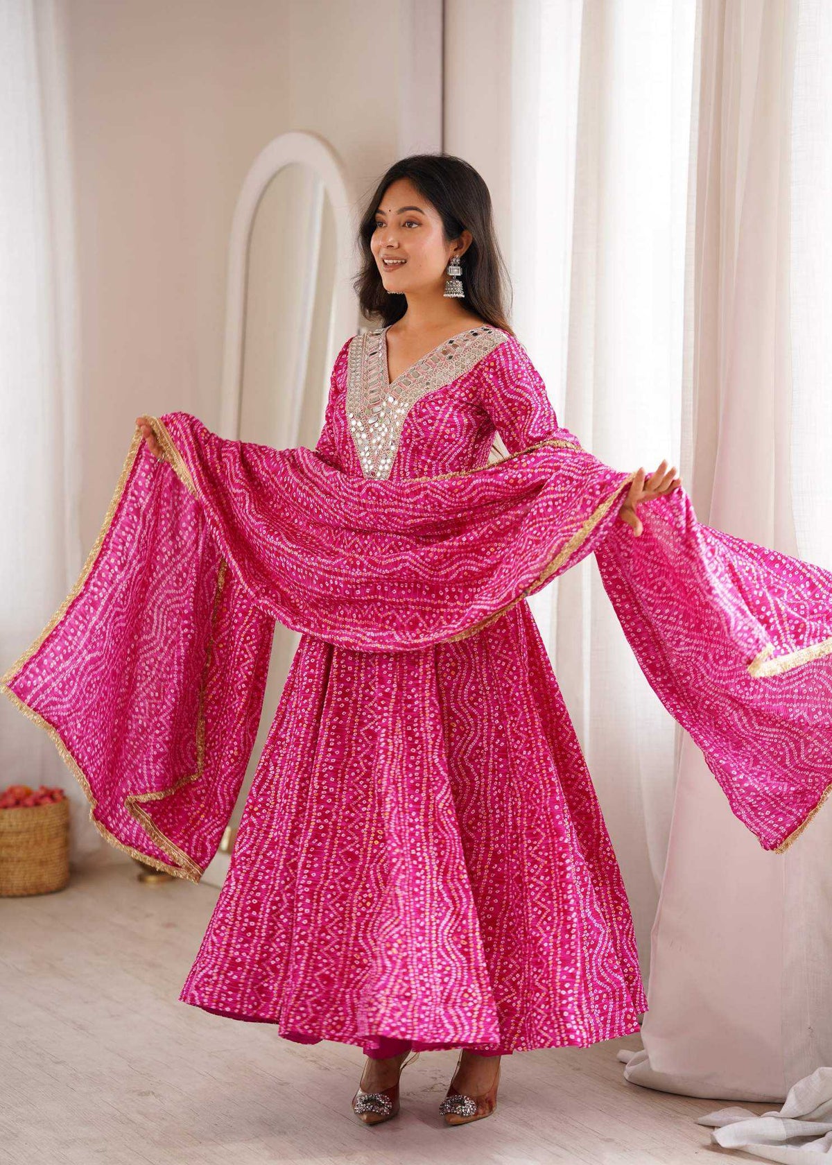 Asmi Soft Cotton Printed Gown