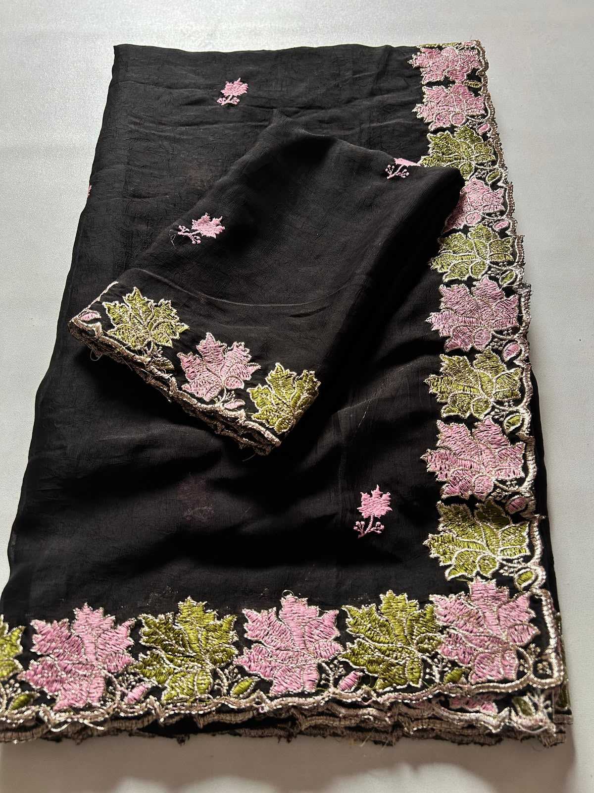 Crush Silk Traditional Saree