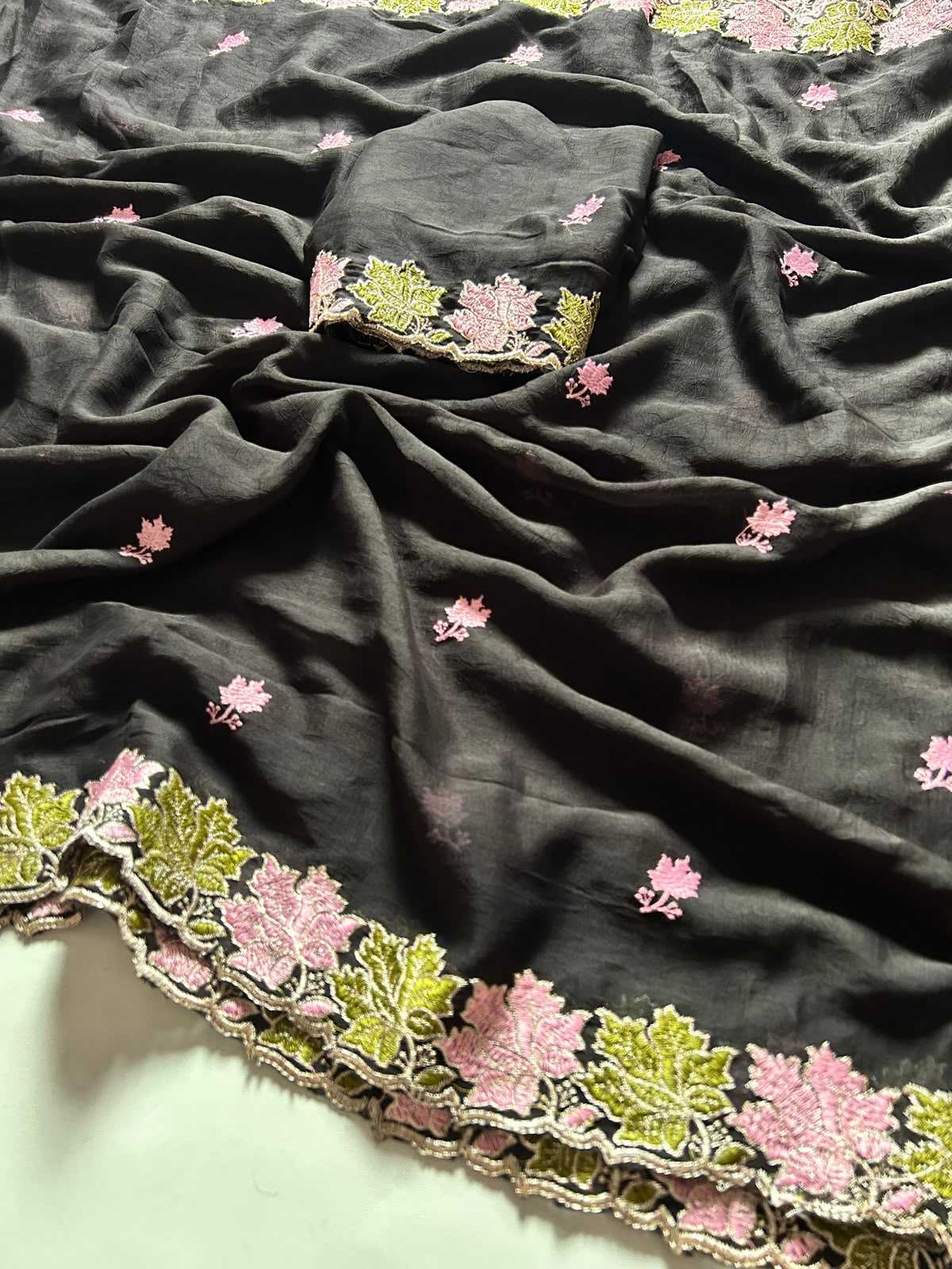 Crush Silk Traditional Saree