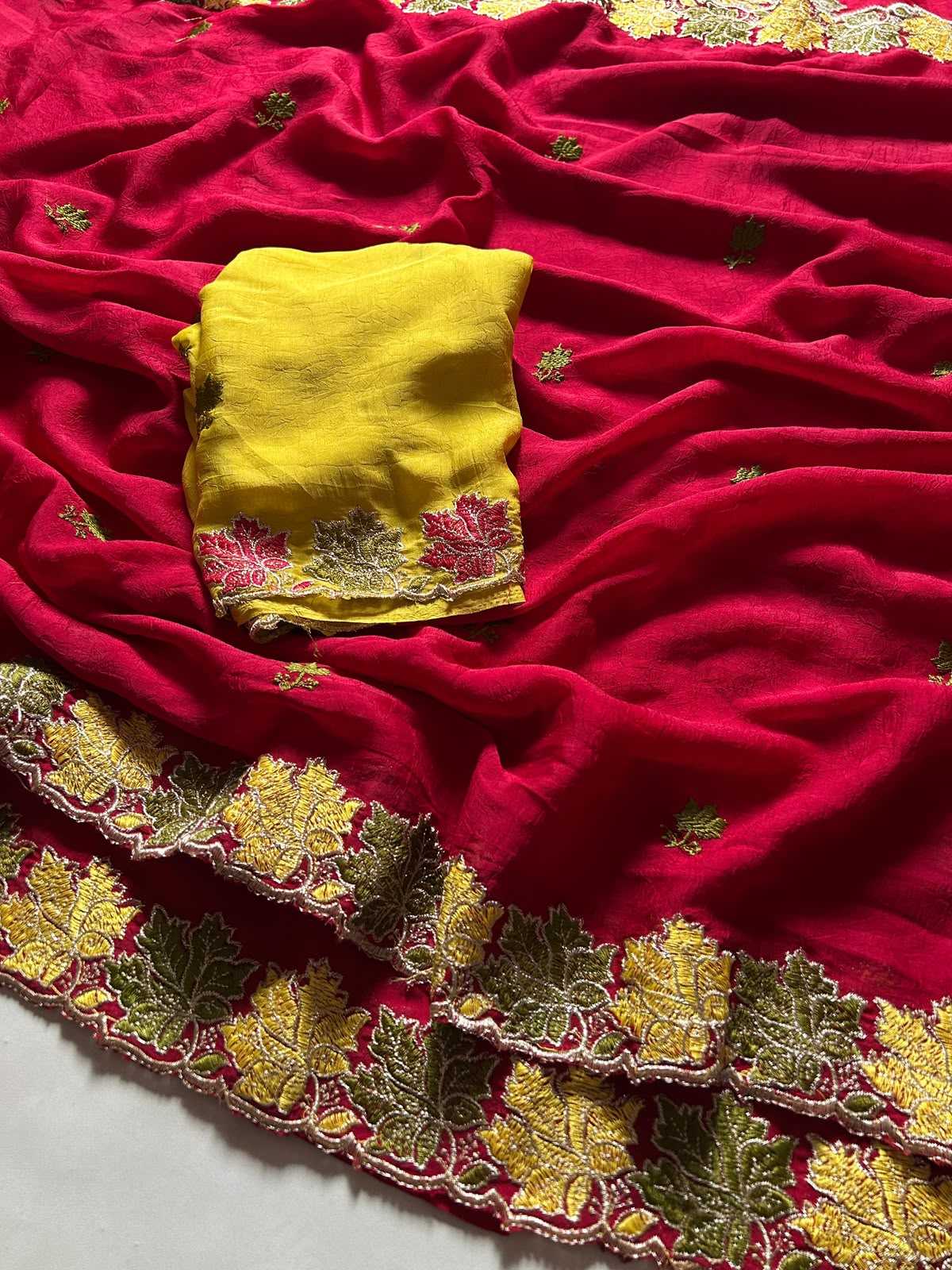 Crush Silk Traditional Saree