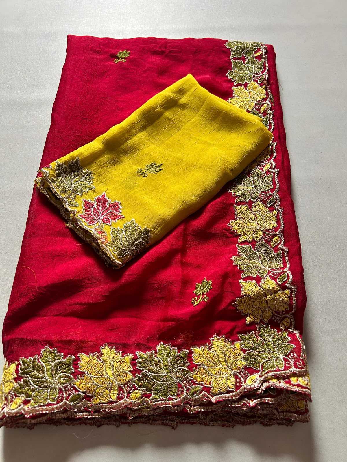 Crush Silk Traditional Saree