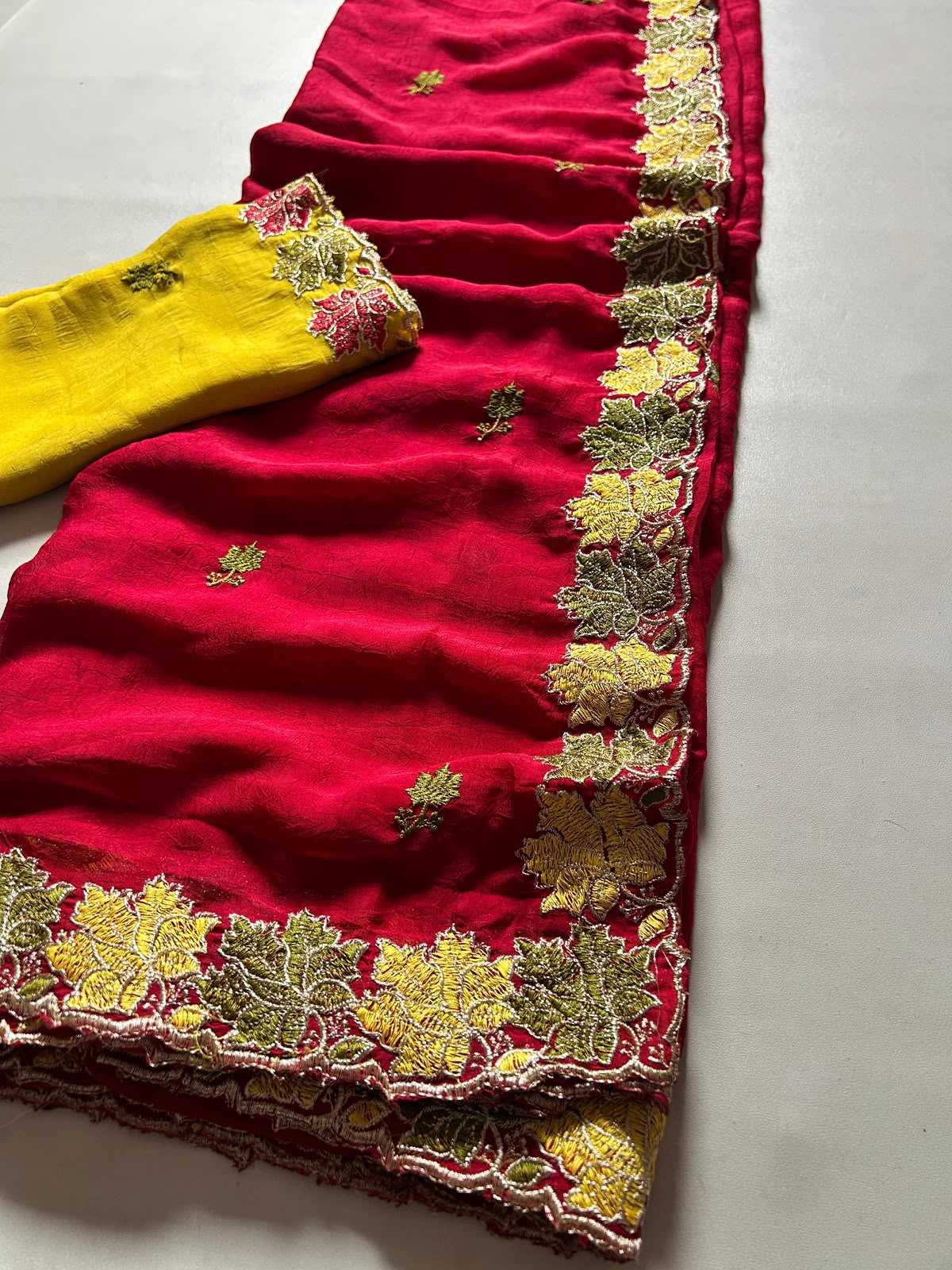 Crush Silk Traditional Saree