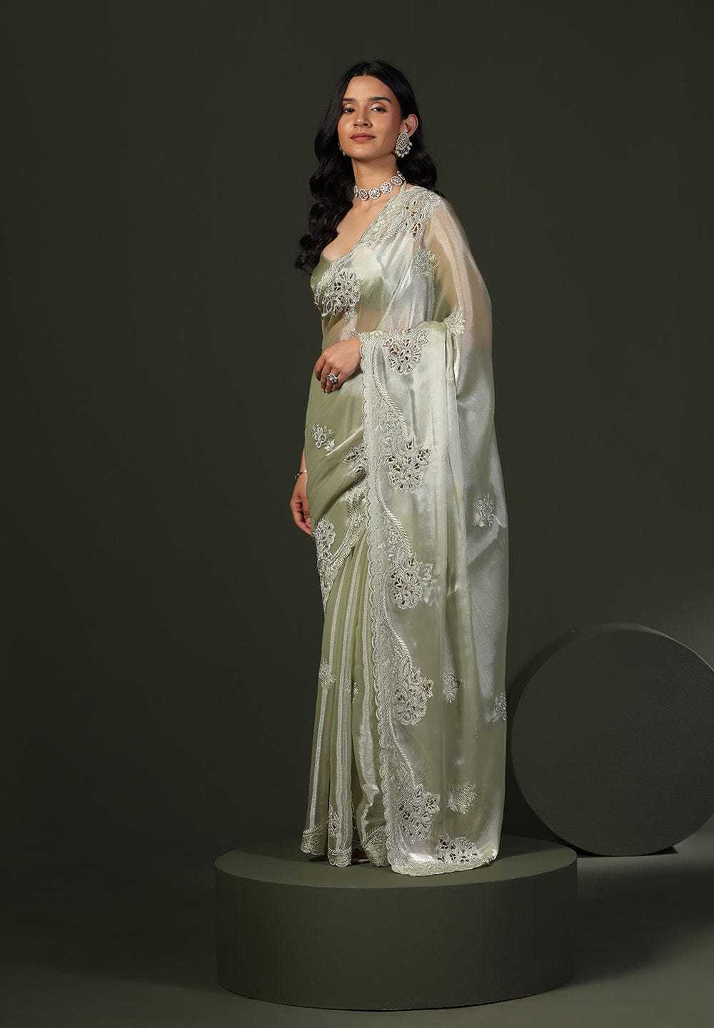 Chiffon Party Wear Saree