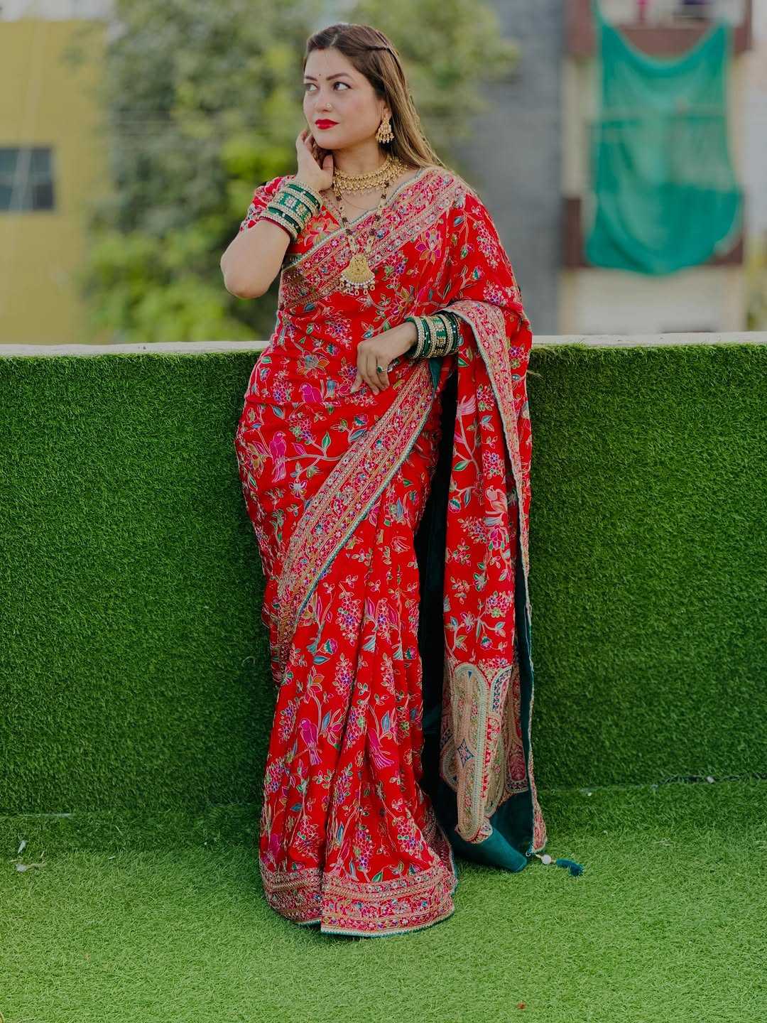Printed Saree