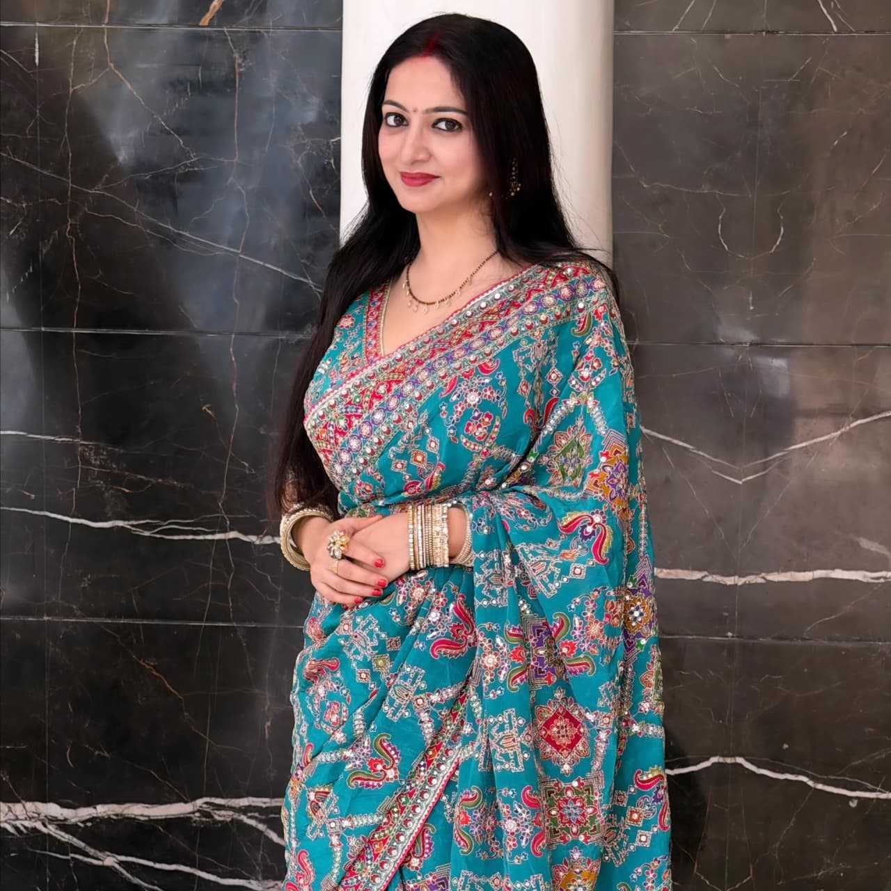 Printed Saree