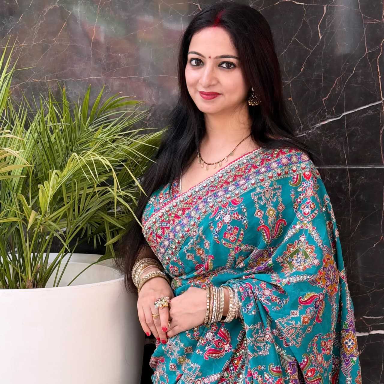 Printed Saree