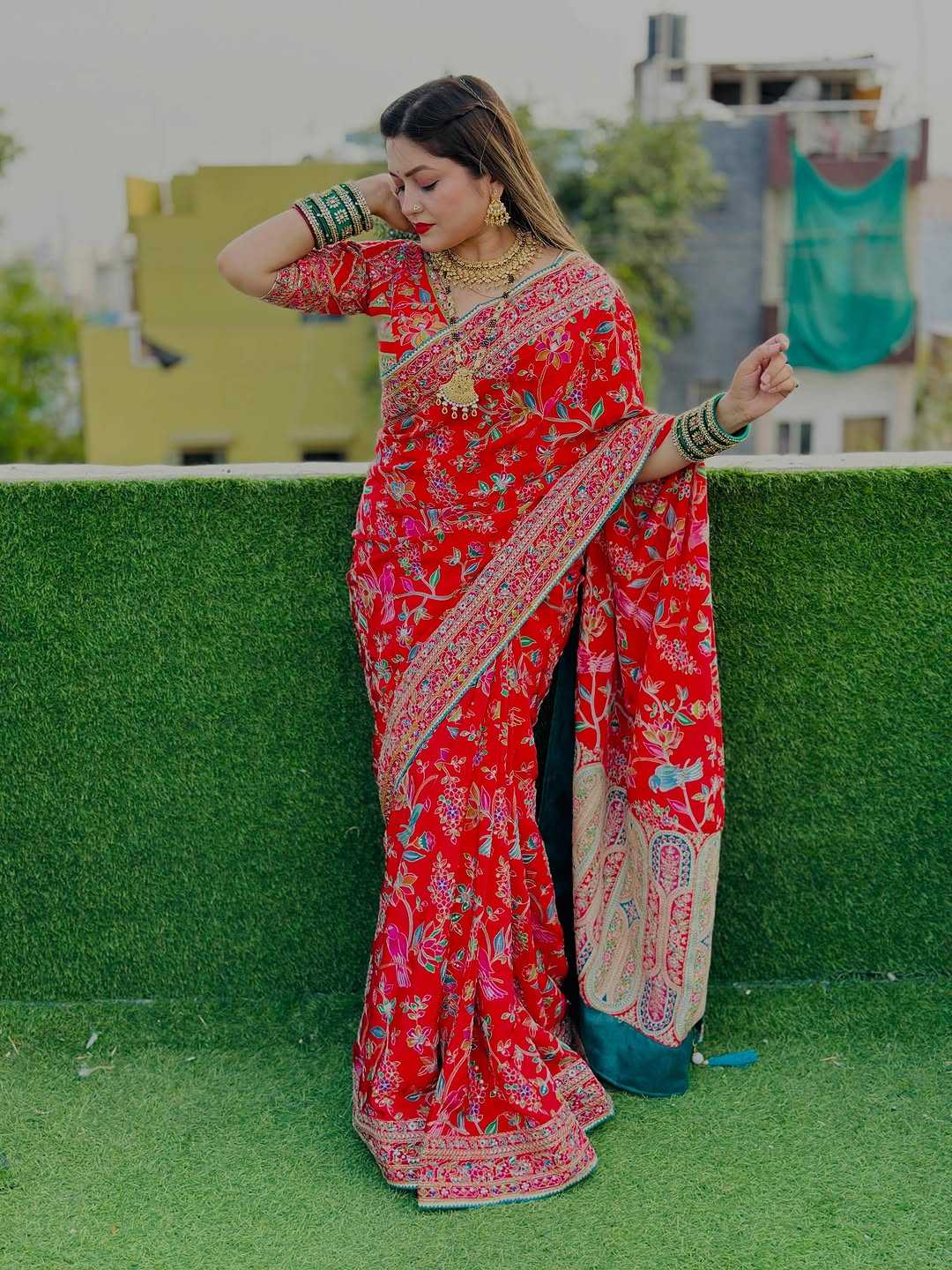 Printed Saree