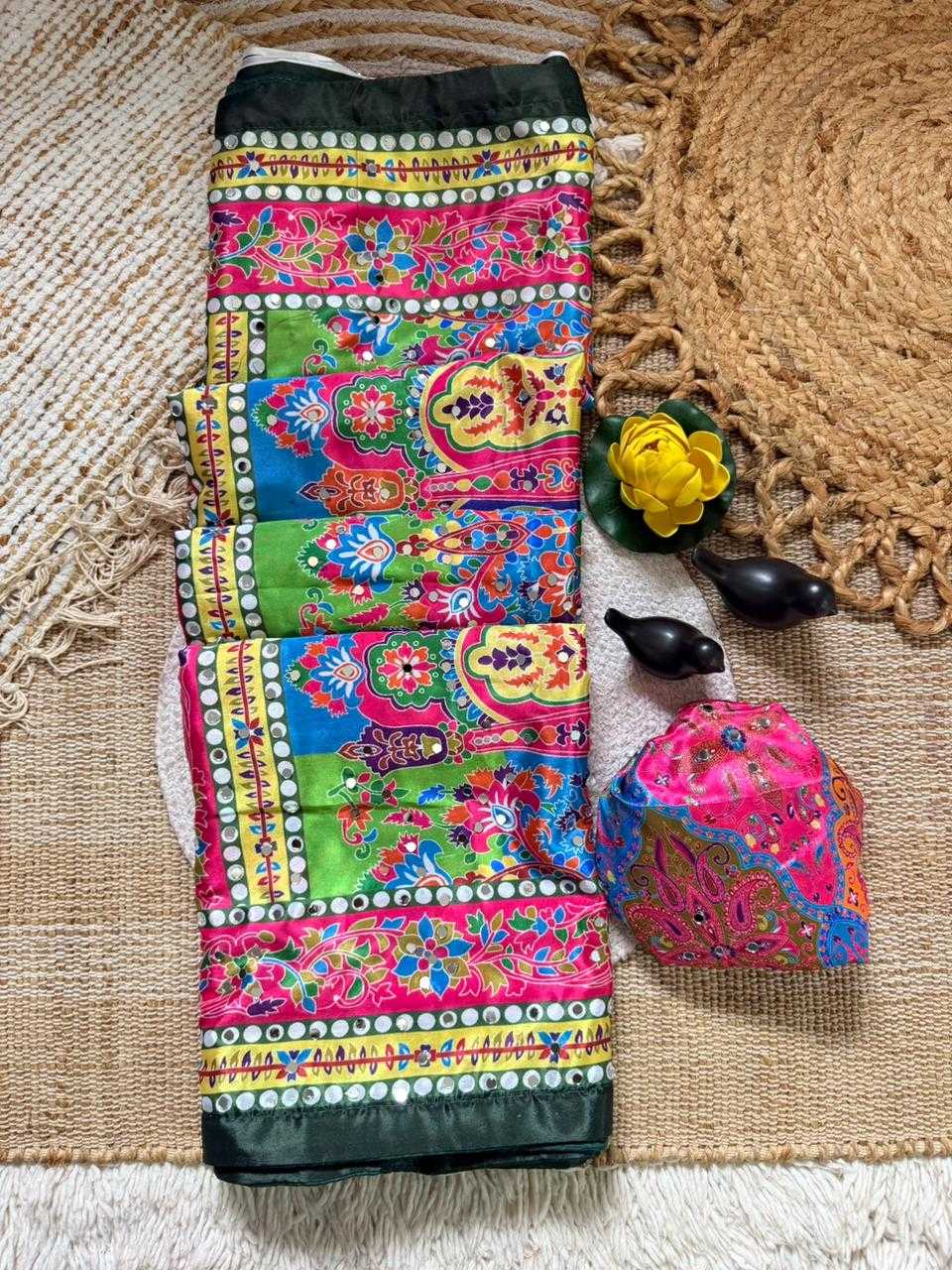 Chinon Silk Party Wear Saree