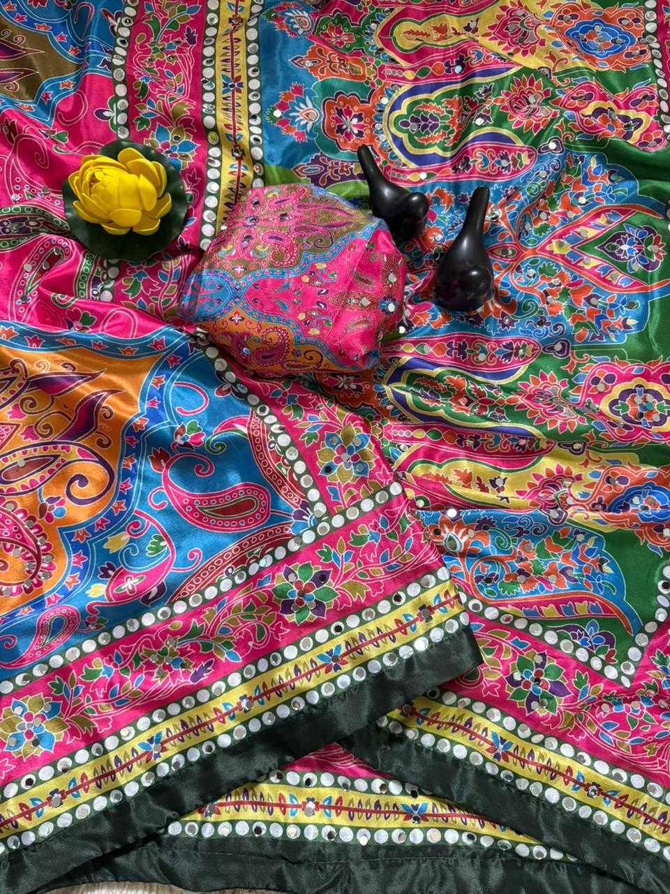 Chinon Silk Party Wear Saree