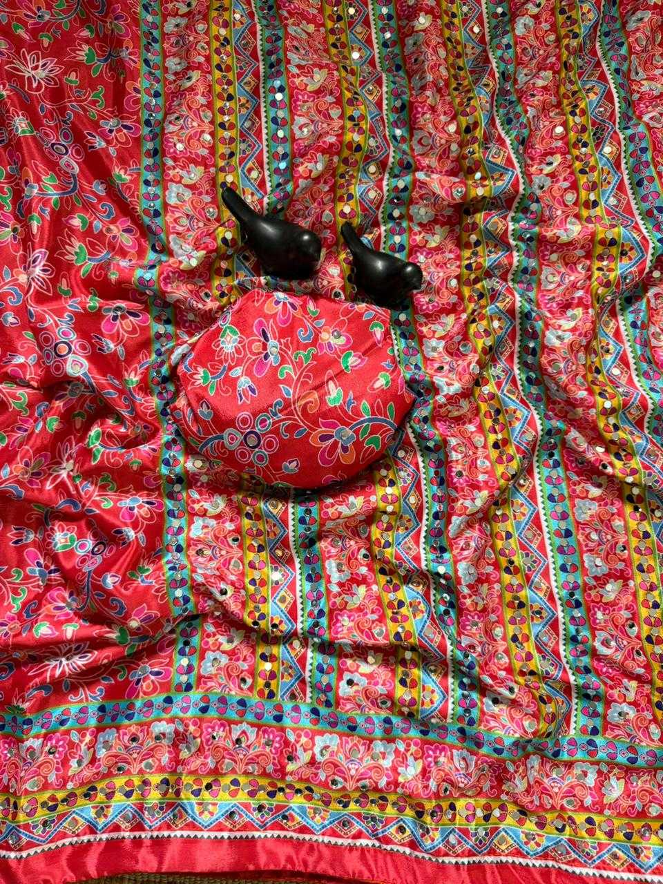 Chinon Silk Party Wear Saree