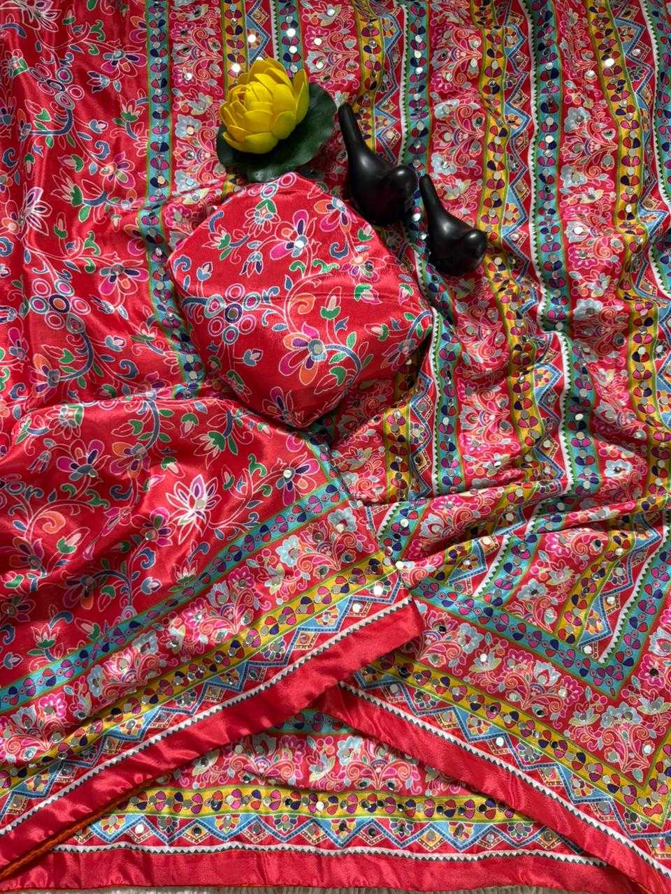 Chinon Silk Party Wear Saree