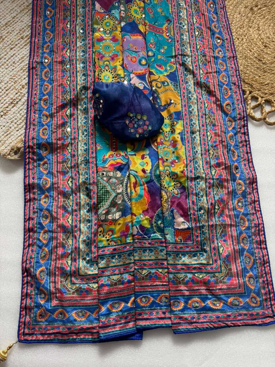Chinon Silk Fancy Saree