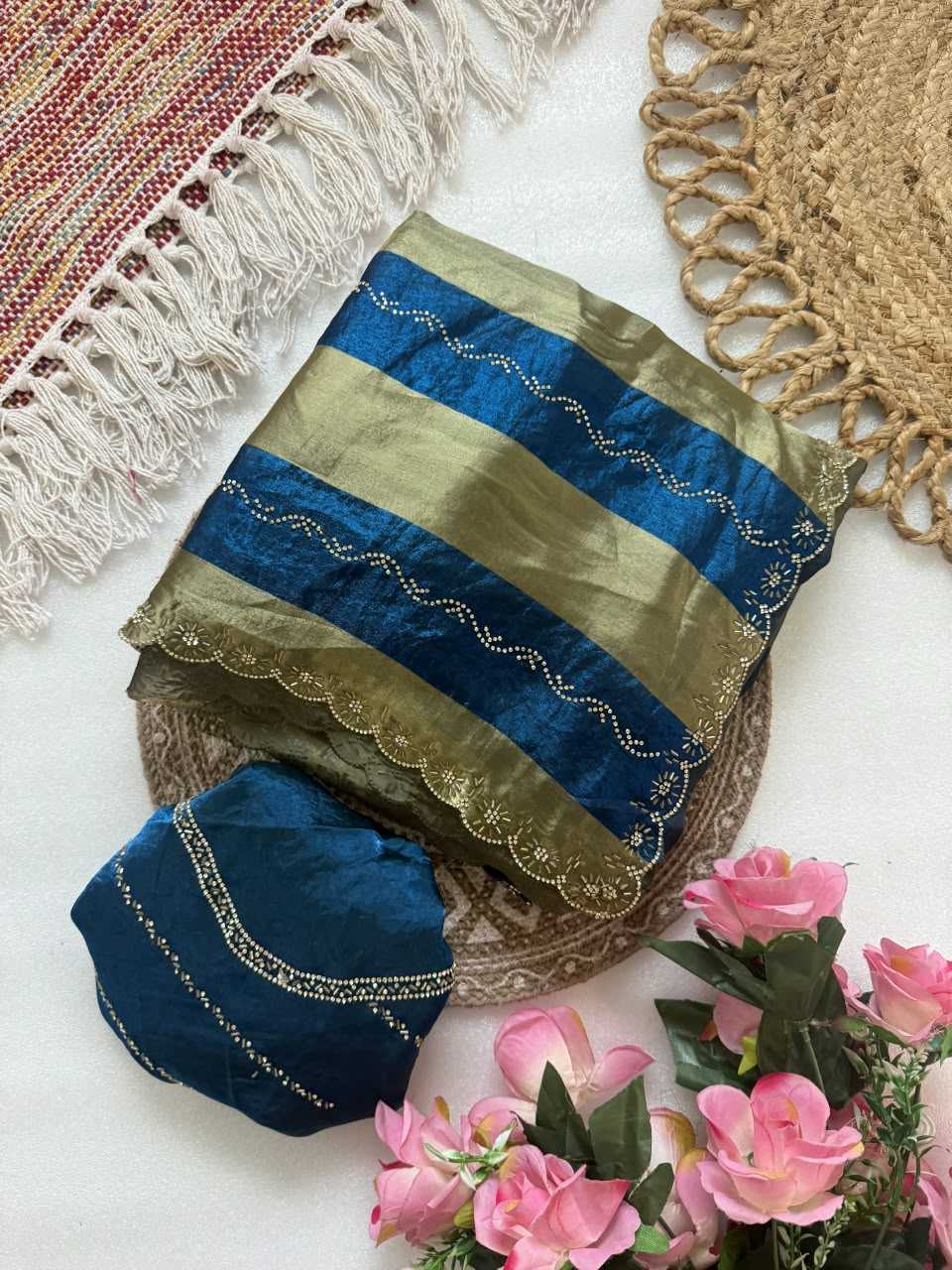 Space Silk Soft Saree