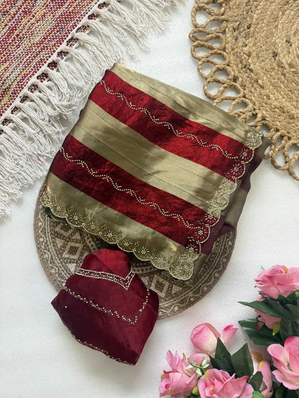 Space Silk Soft Saree