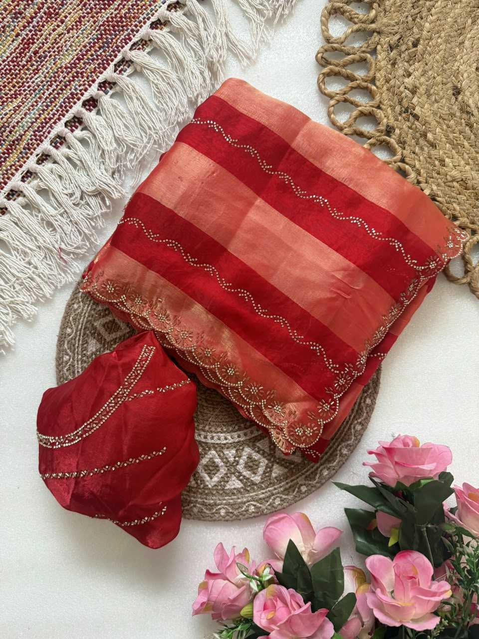 Space Silk Soft Saree
