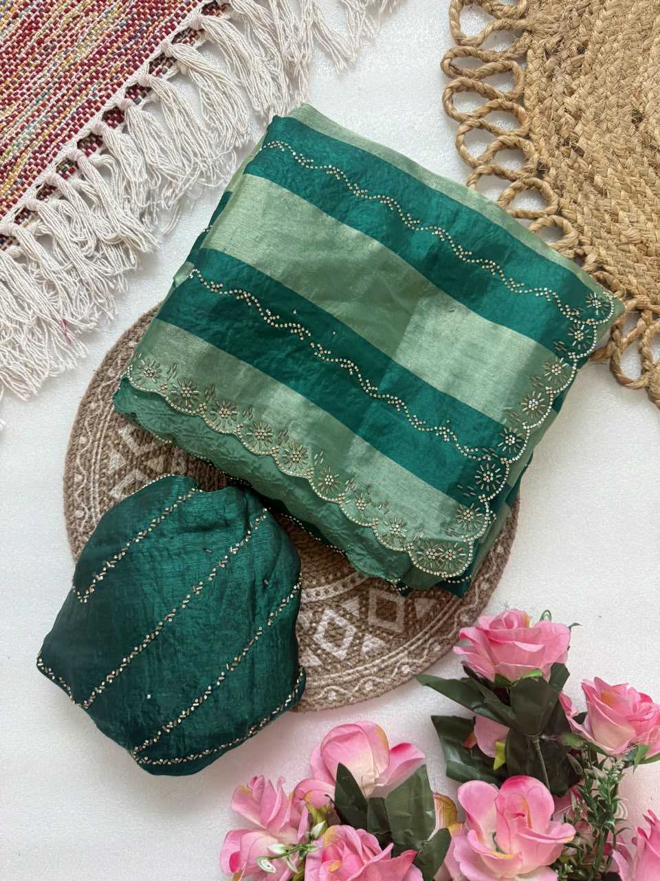 Space Silk Soft Saree