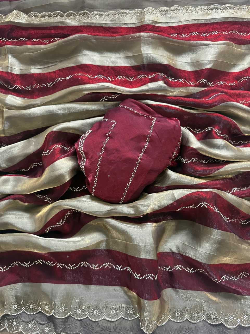 Space Silk Soft Saree