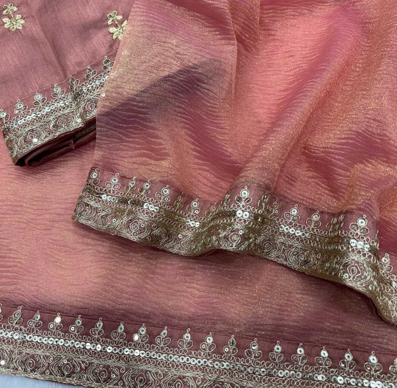 Crunchi Fancy Saree