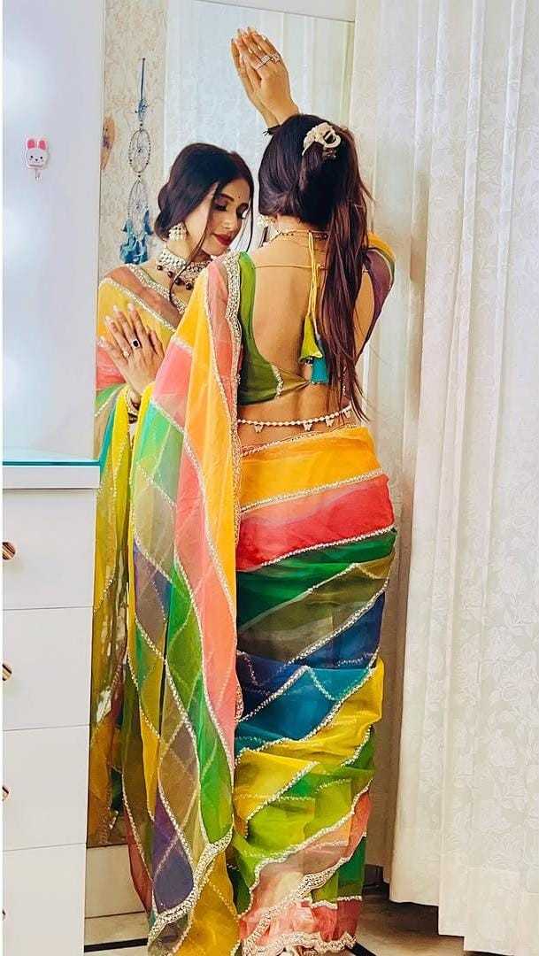 Tabby Silk Party Wear Saree