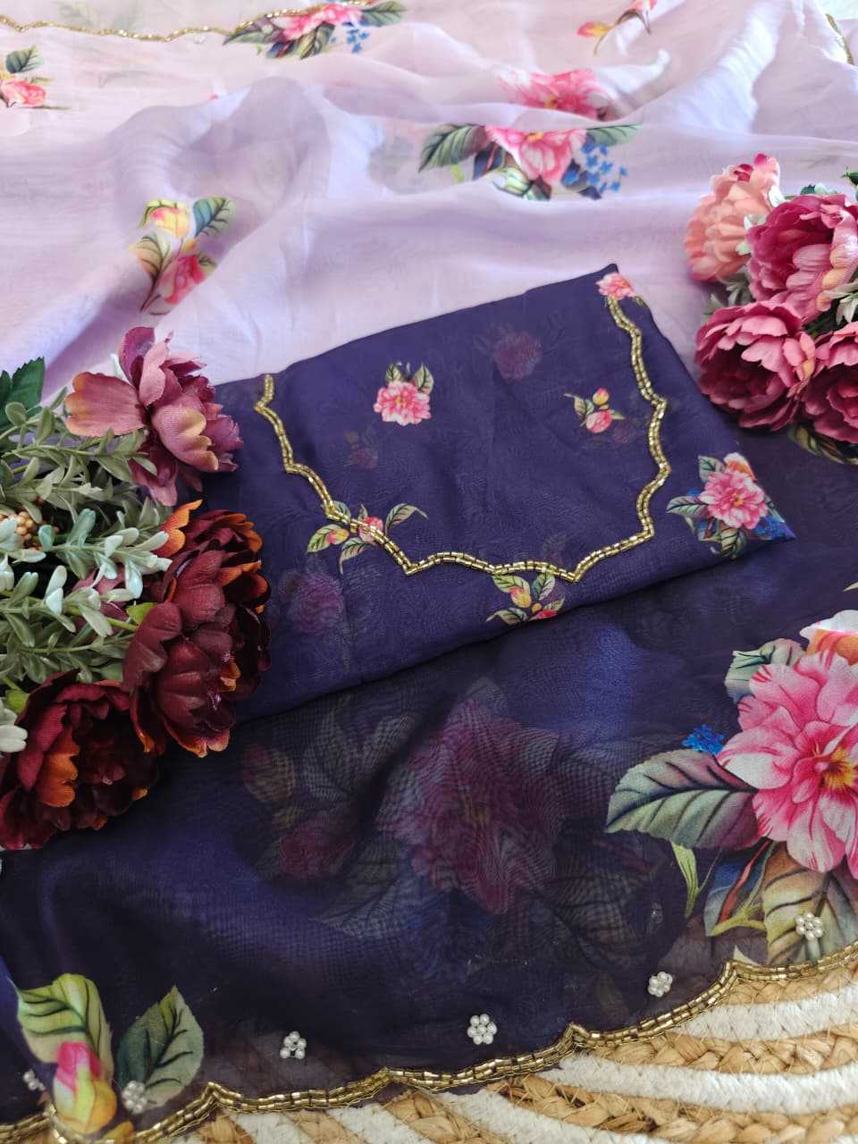 Tabby Silk Fancy Saree