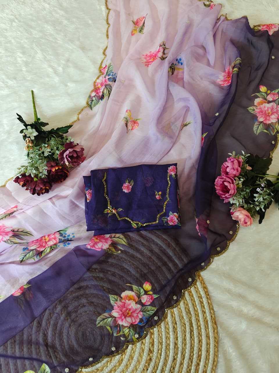 Tabby Silk Fancy Saree