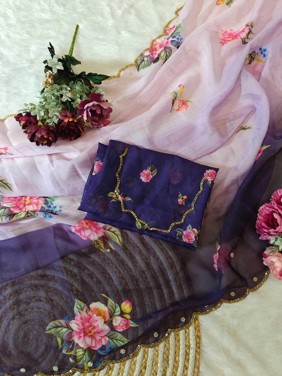 Tabby Silk Fancy Saree