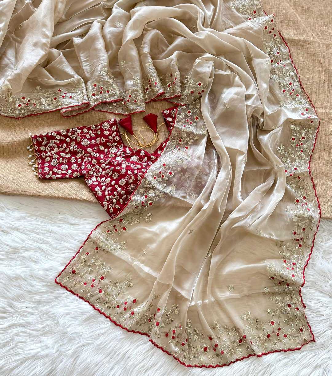 Satin Fancy Saree