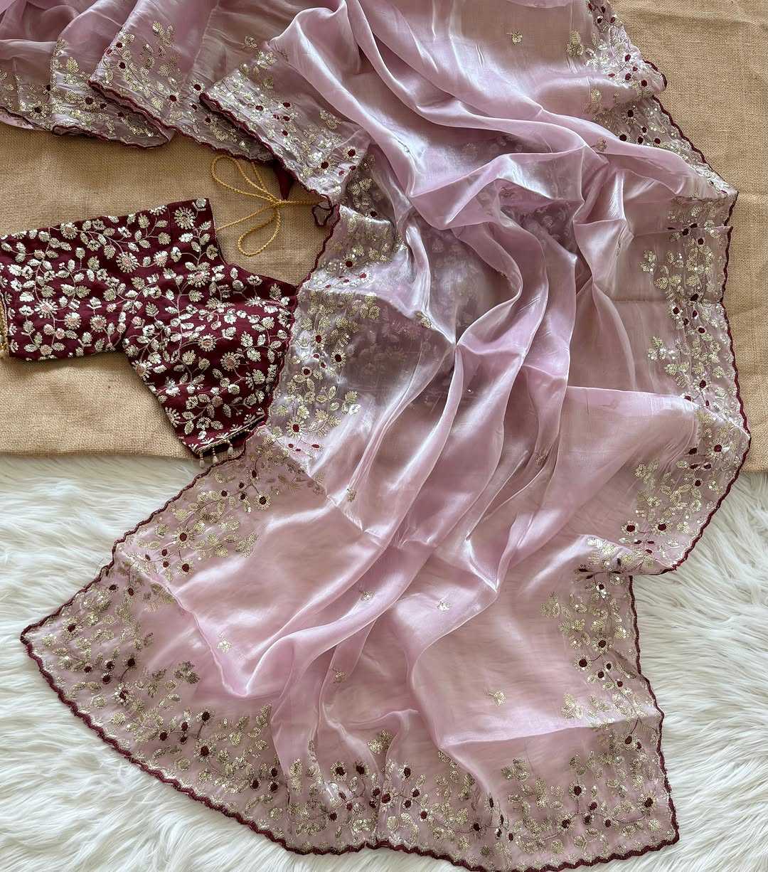 Satin Fancy Saree