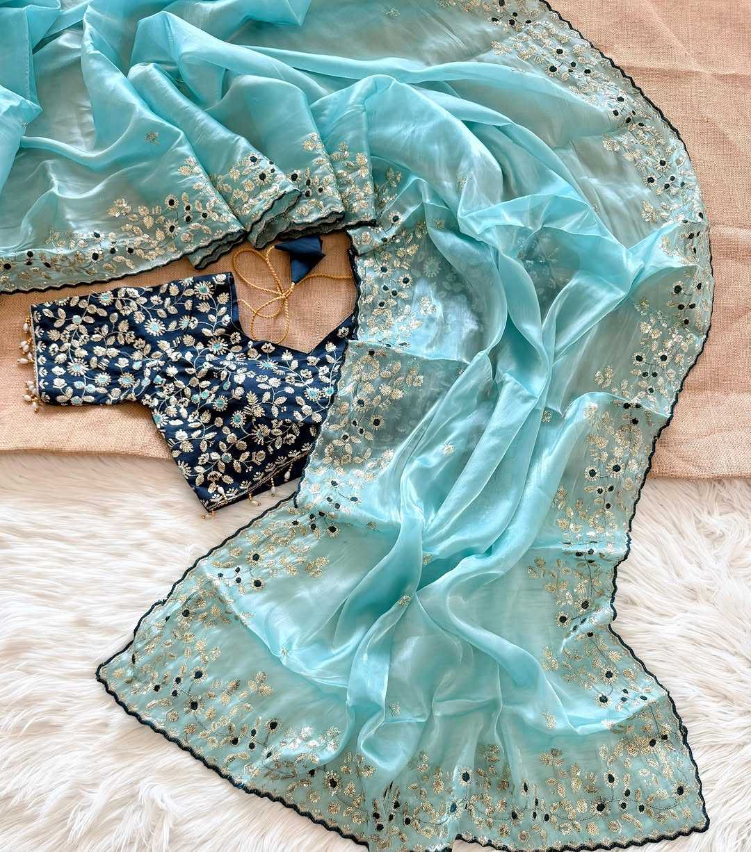 Satin Fancy Saree