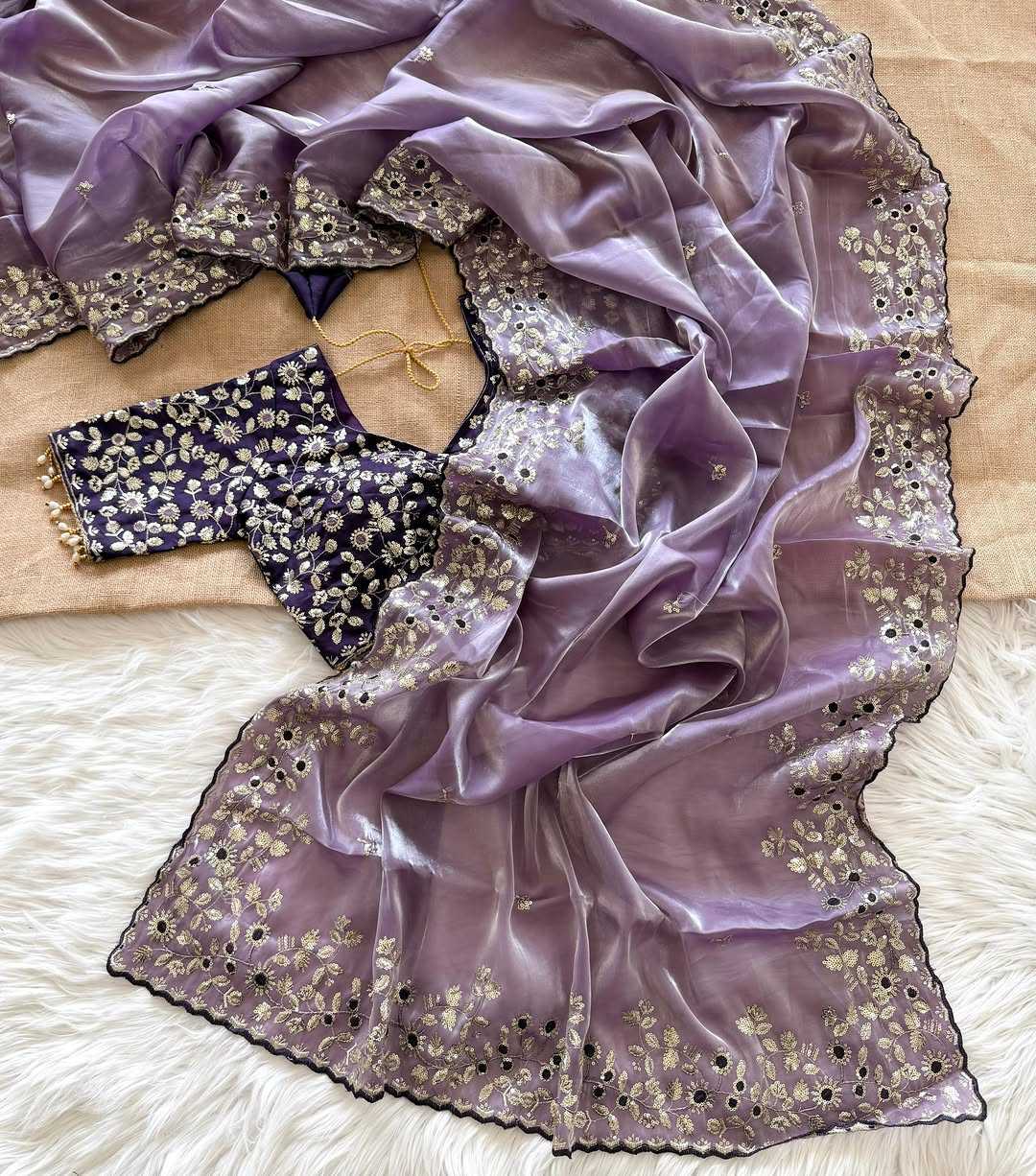 Satin Fancy Saree