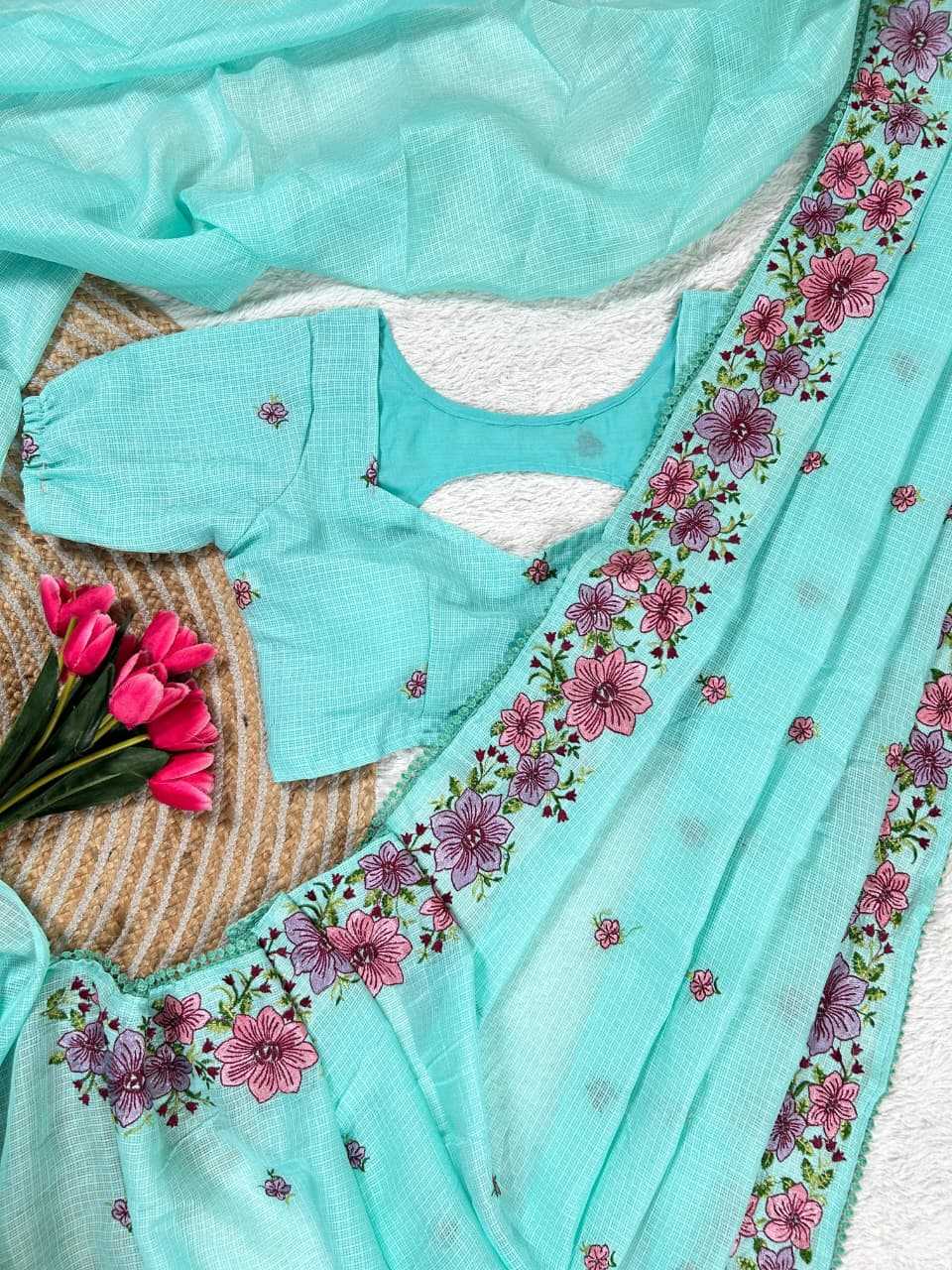 Vamika Soft Cotton Designer Saree