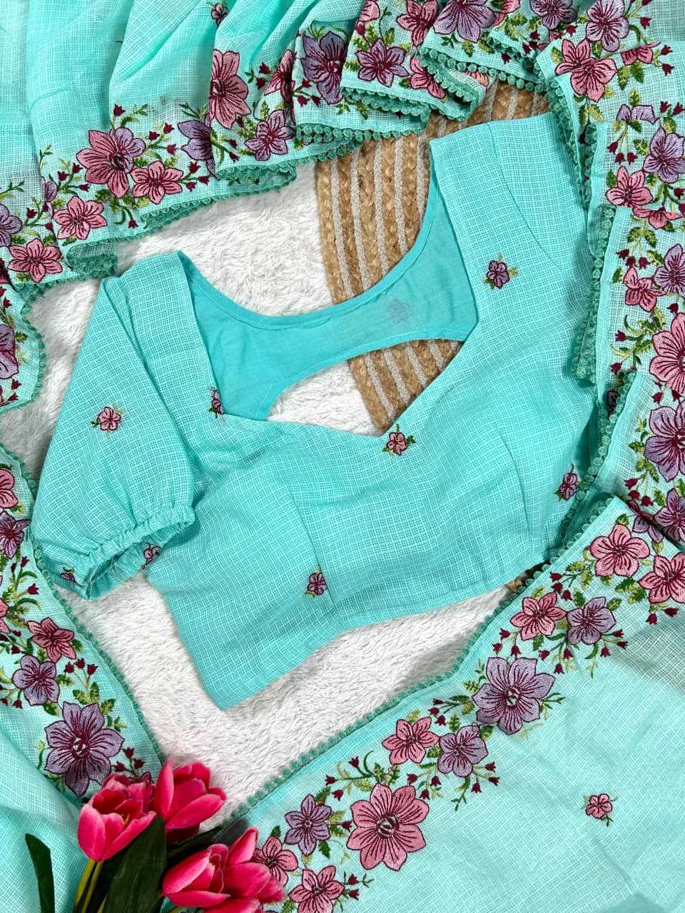 Vamika Soft Cotton Designer Saree