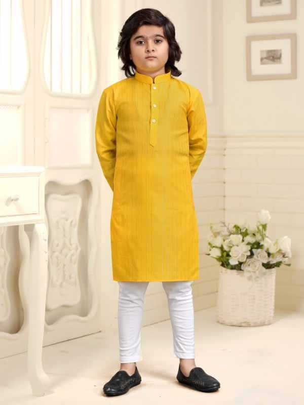 Diwali Pure Cotton Boys Kurta Pyjama