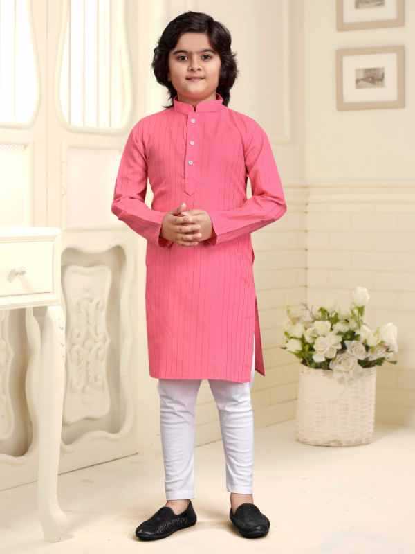 Diwali Pure Cotton Boys Kurta Pyjama