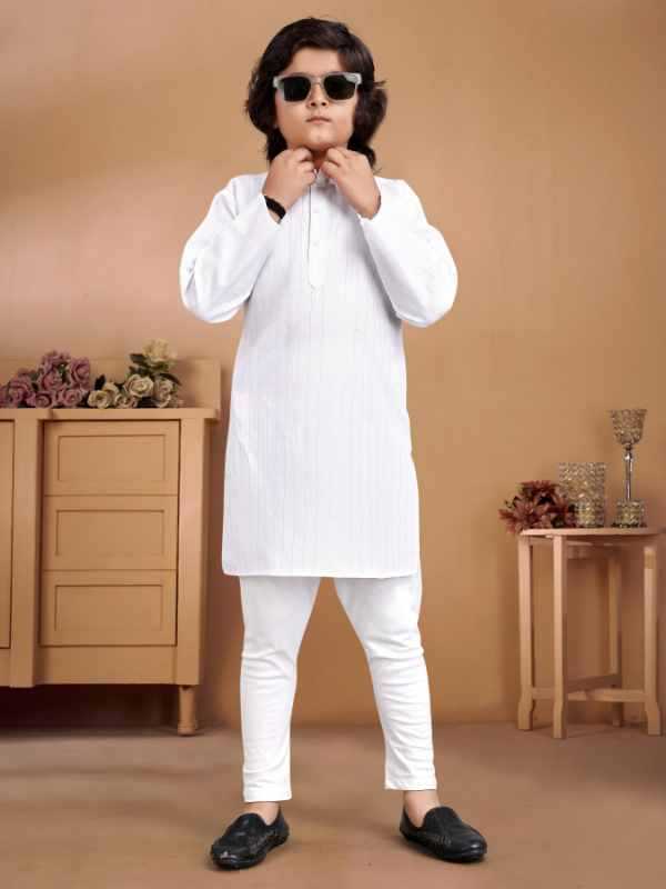 Diwali Pure Cotton Boys Kurta Pyjama