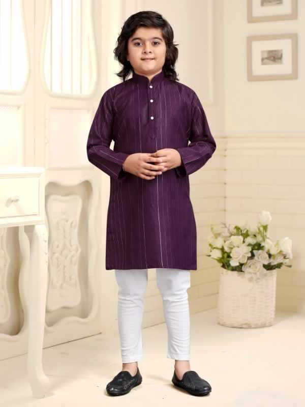 Diwali Pure Cotton Boys Kurta Pyjama