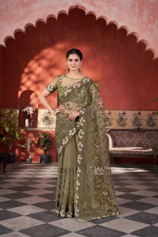 Butterfly Net Designer Saree