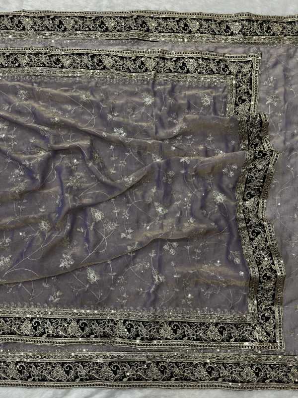 Soft Silk Sequence Saree